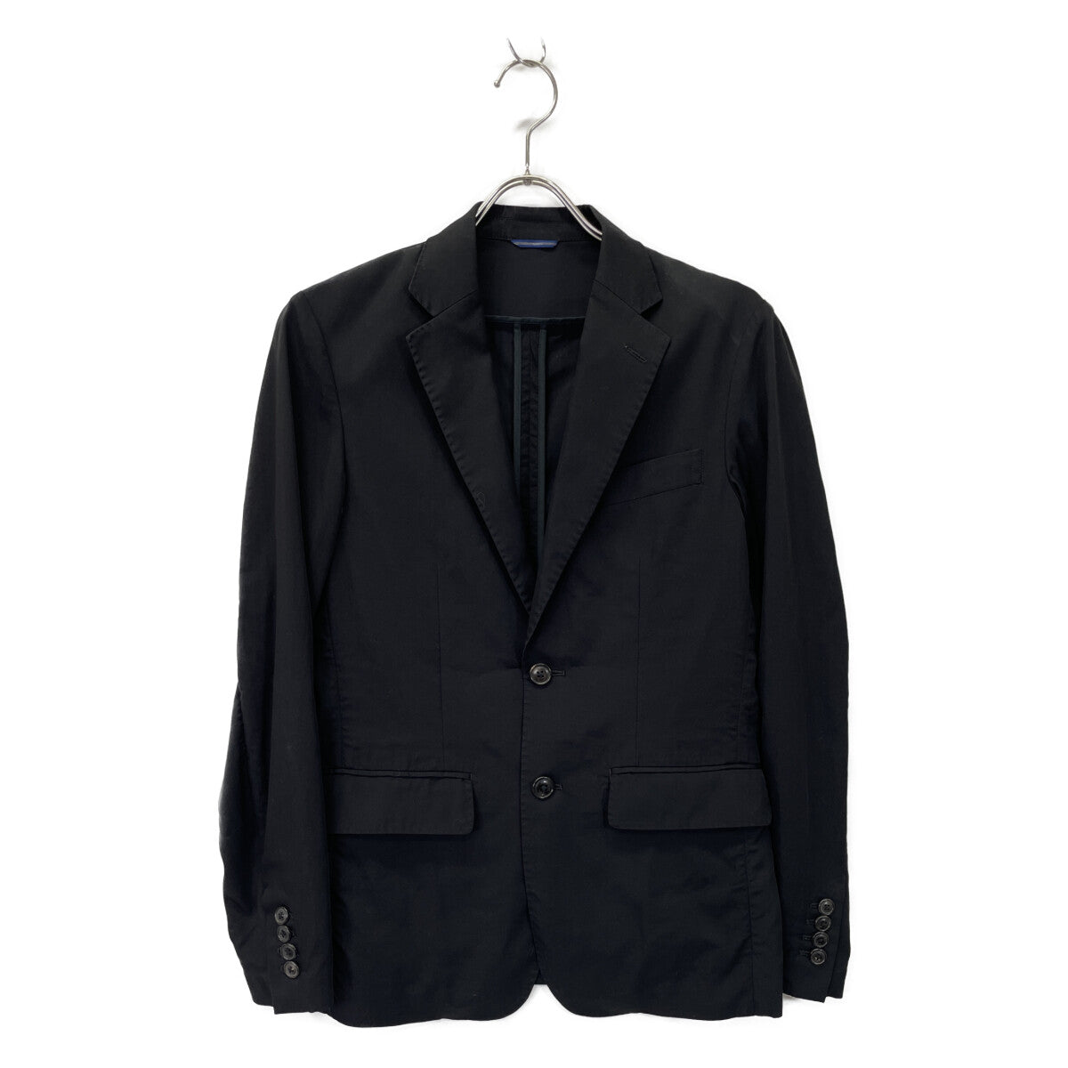jun hashimoto 1032010007 Black Tencel Twill Stretch Jacket Jacket 2 Men's