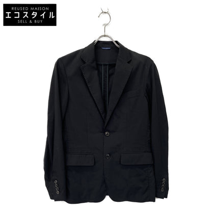 jun hashimoto 1032010007 Black Tencel Twill Stretch Jacket Jacket 2 Men's