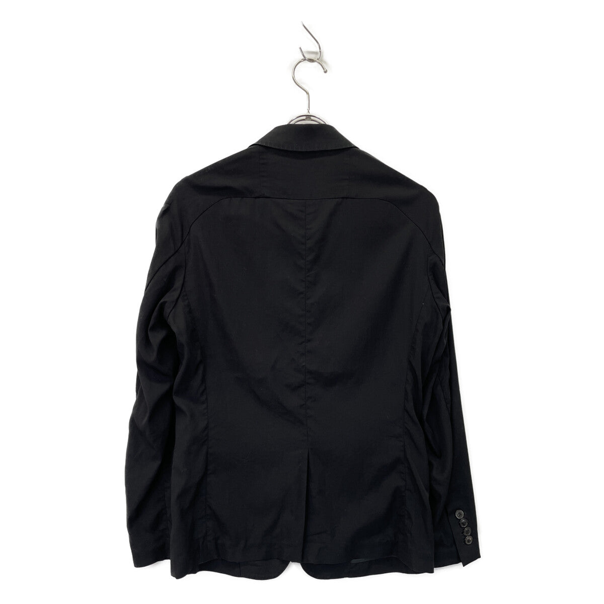 jun hashimoto 1032010007 Black Tencel Twill Stretch Jacket Jacket 2 Men's