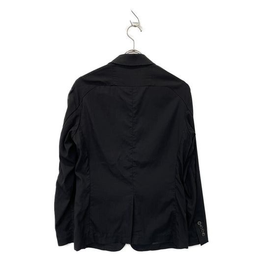 jun hashimoto 1032010007 Black Tencel Twill Stretch Jacket Jacket 2 Men's