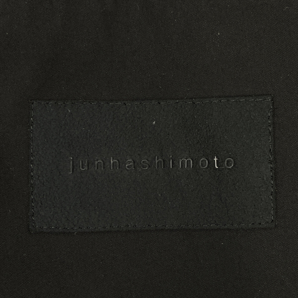 jun hashimoto 1032010007 Black Tencel Twill Stretch Jacket Jacket 2 Men's