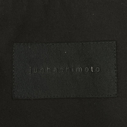 jun hashimoto 1032010007 Black Tencel Twill Stretch Jacket Jacket 2 Men's