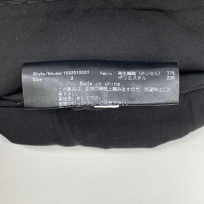 jun hashimoto 1032010007 Black Tencel Twill Stretch Jacket Jacket 2 Men's