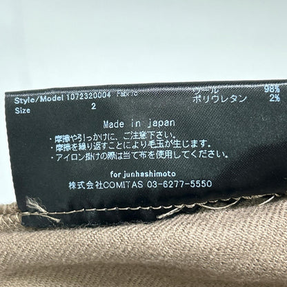 1072320004 2褶休闲裤 下装 3 男士