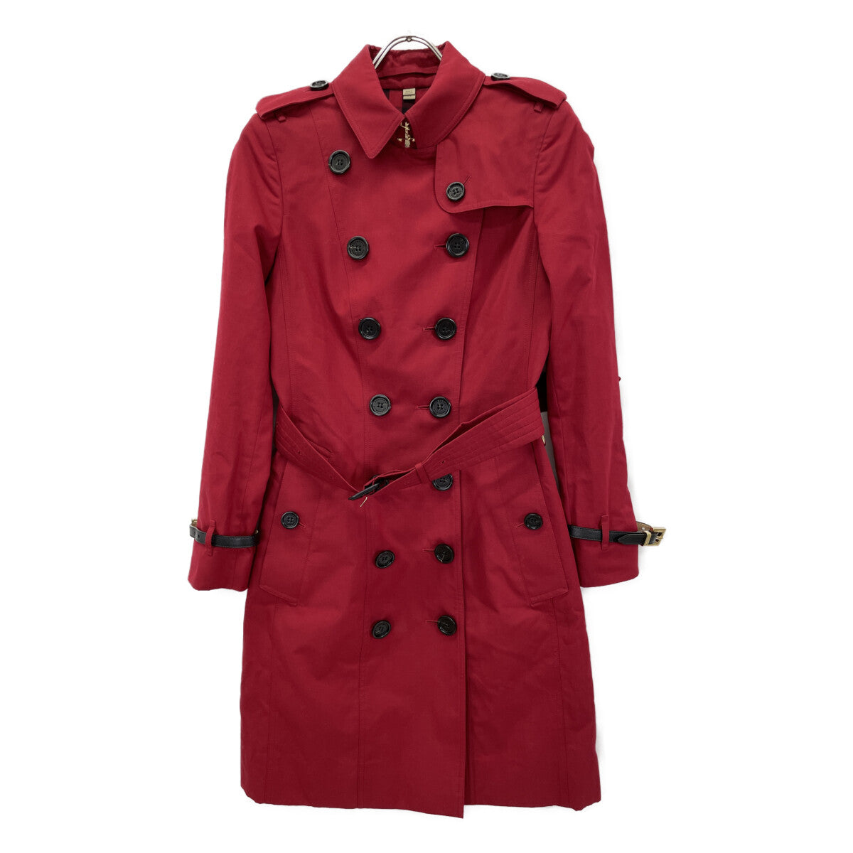 BURBERRY バーバリー 4043581 サンドリンガム レッド トレンチコート コート