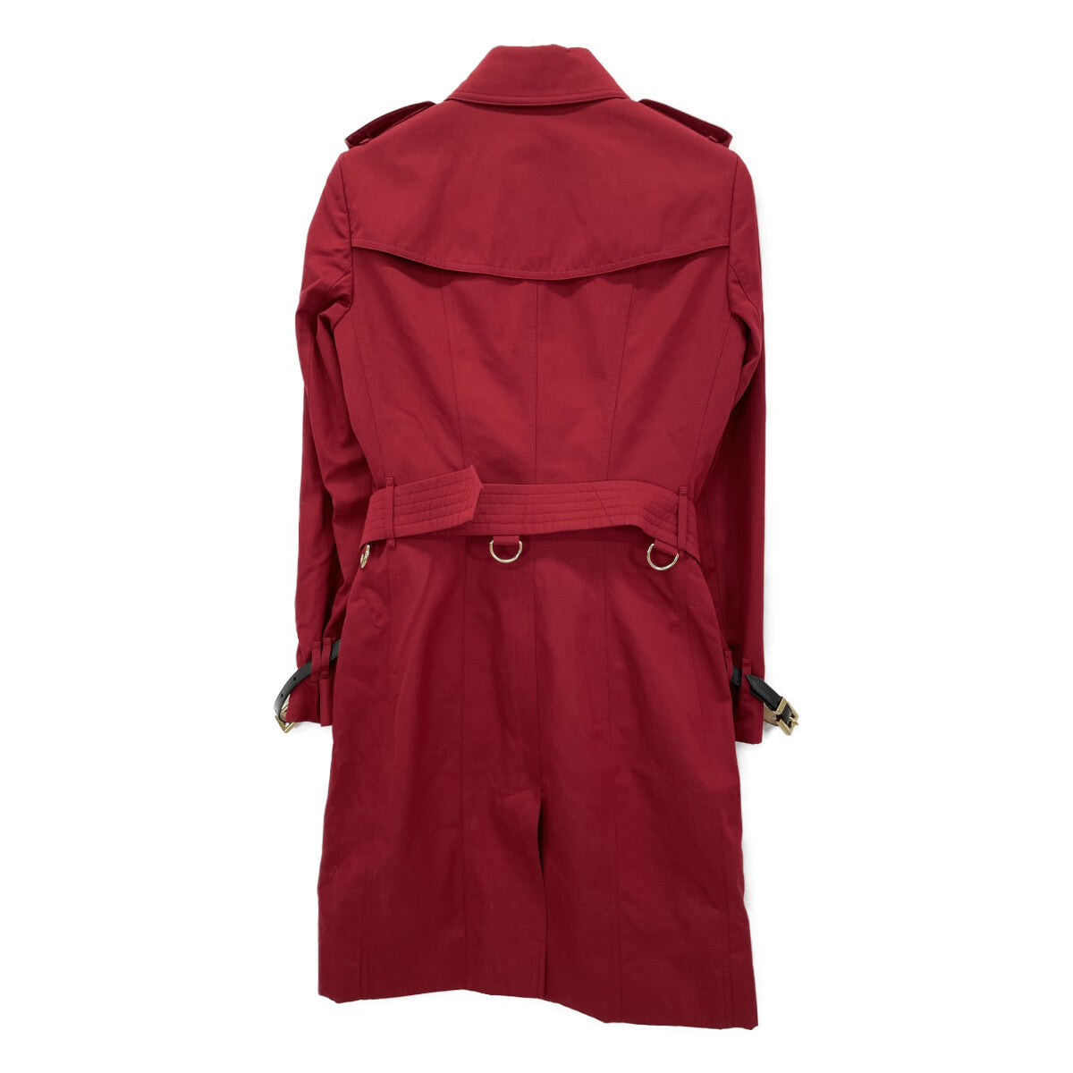 BURBERRY バーバリー 4043581 サンドリンガム レッド トレンチコート コート