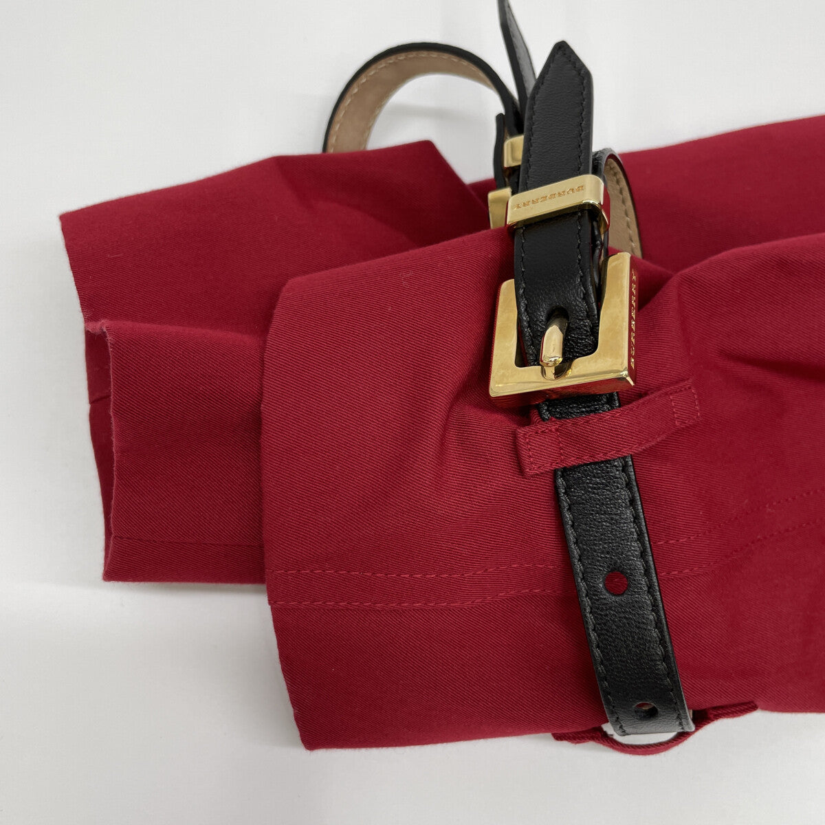 BURBERRY バーバリー 4043581 サンドリンガム レッド トレンチコート コート