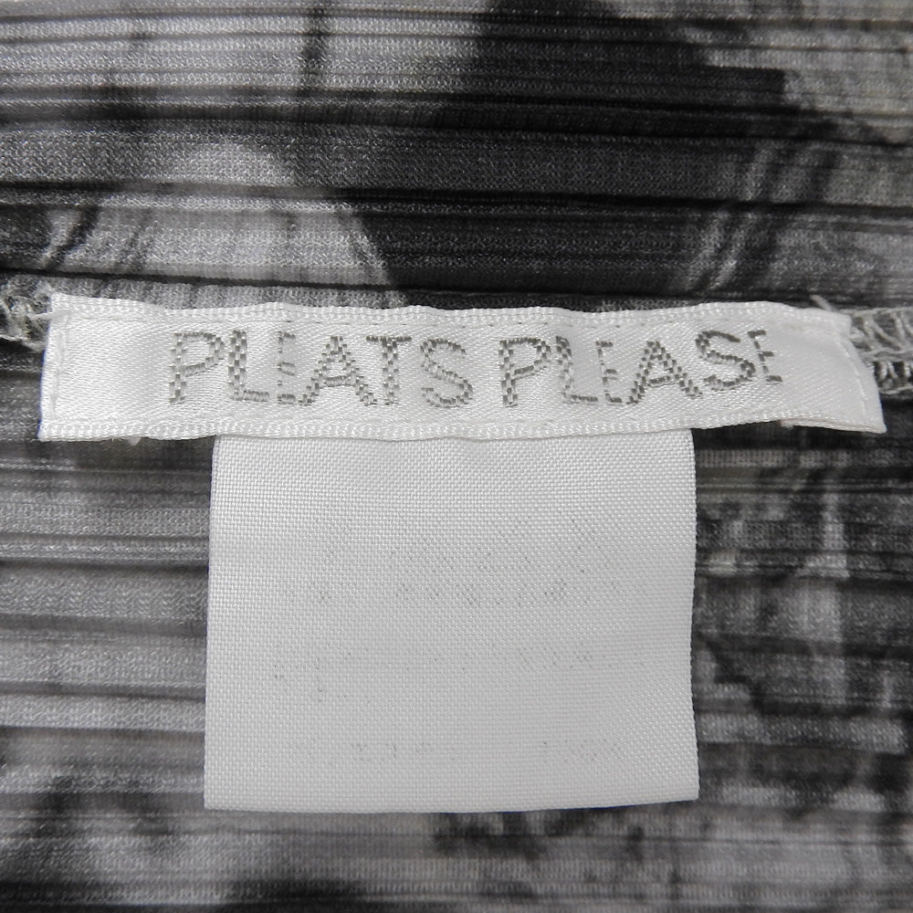 PLEATS PLEASE 三宅一生 果实转印褶皱上衣 女士 灰色系 1 06年 款上衣