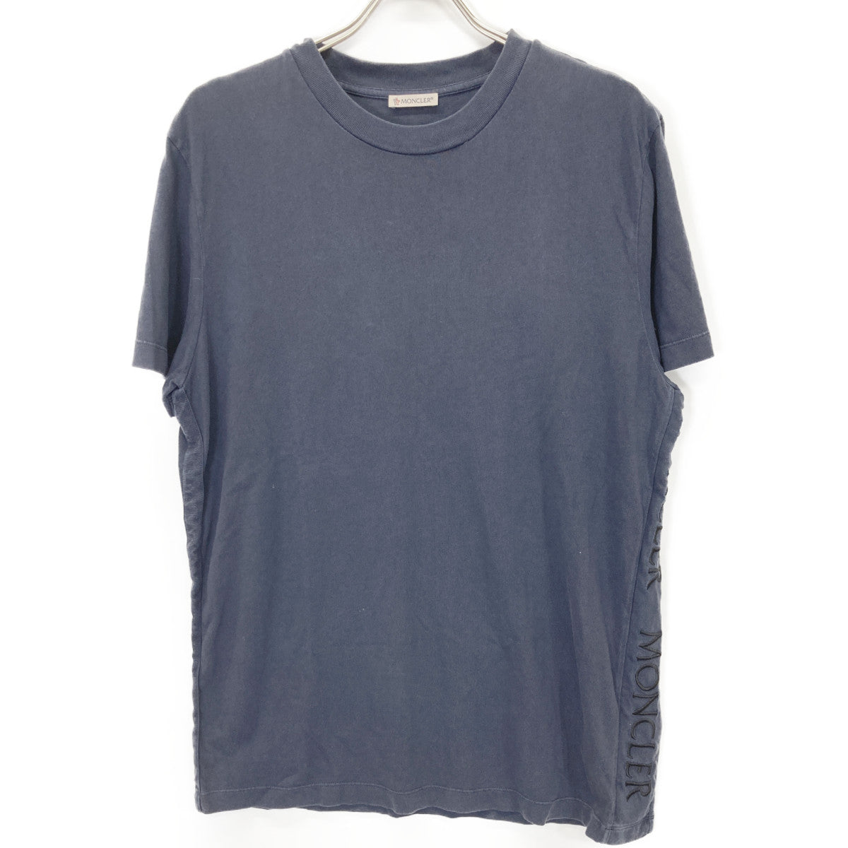 MONCLER Navy Logo T-Shirt Top