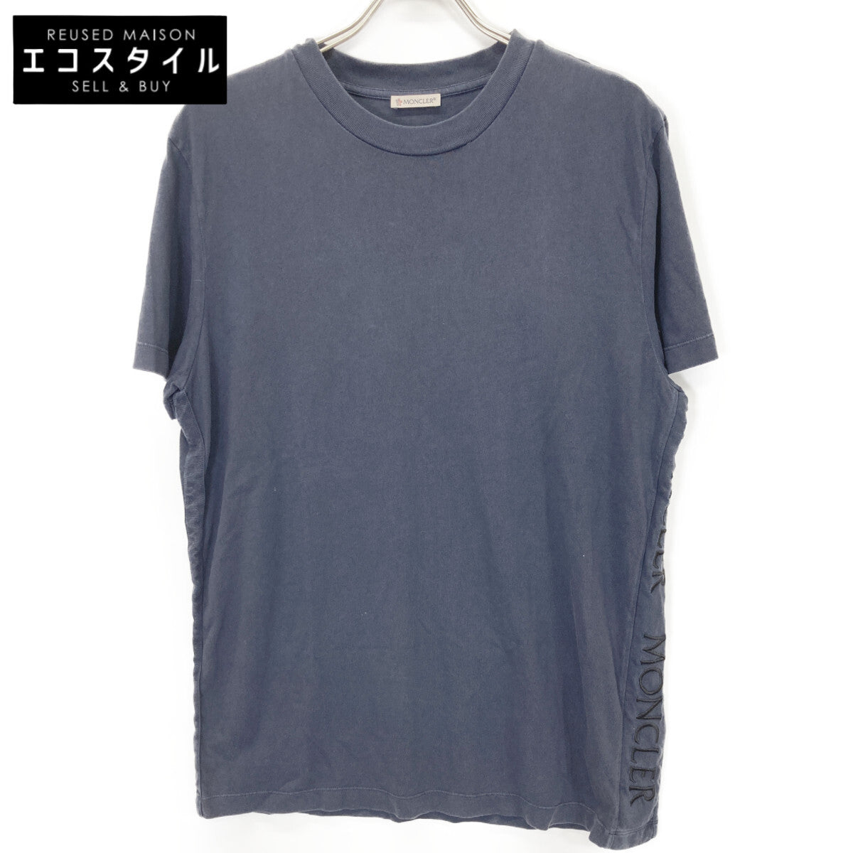 MONCLER モンクレール ネイビー ロゴTシャツ トップス