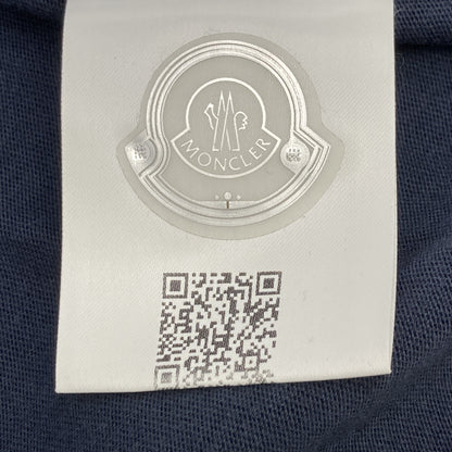 MONCLER Navy Logo T-Shirt Top