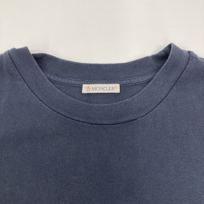 MONCLER Navy Logo T-Shirt Top