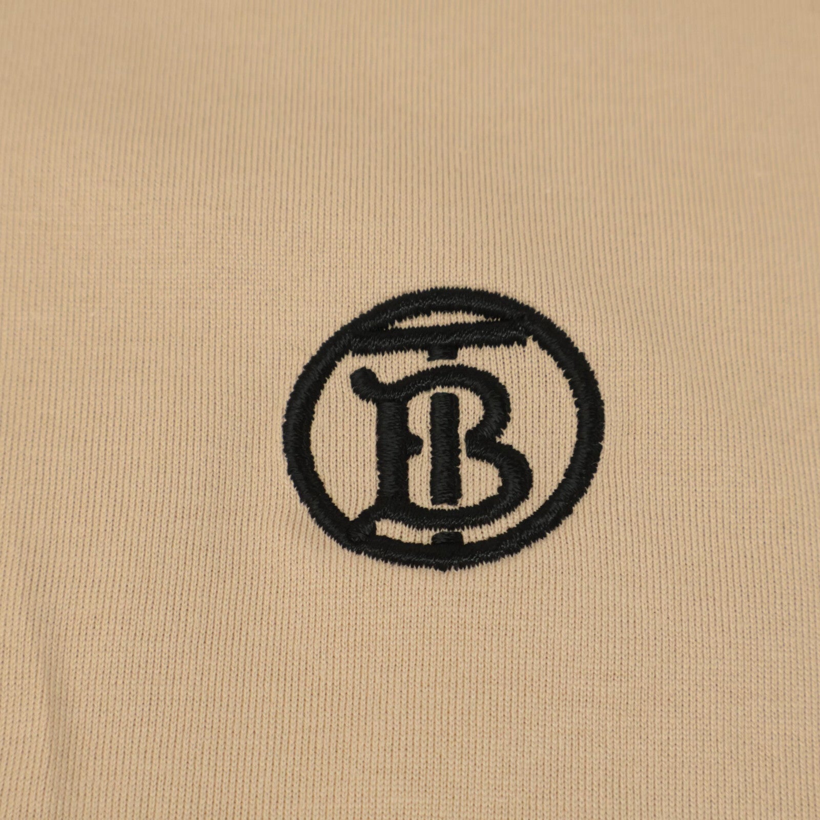 BURBERRY 巴宝莉 8053424 米色 Monogram TB徽标 圆领 T恤 上衣