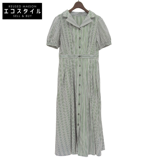 STRAWBERRY-FIELDS Beautiful Striped Classical Shirt Dress for Women - Black/White, Size 2, Style 51-11211DV Dress