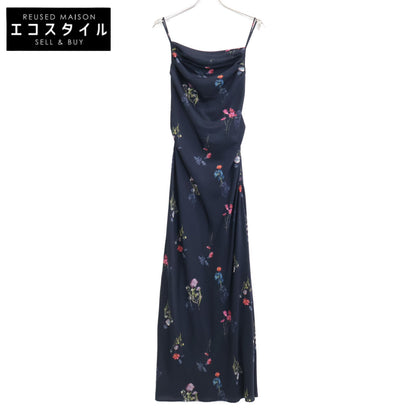 snidel SNIDEL 25AW Navy SWFO254186 Drape Narrow Cami Dress