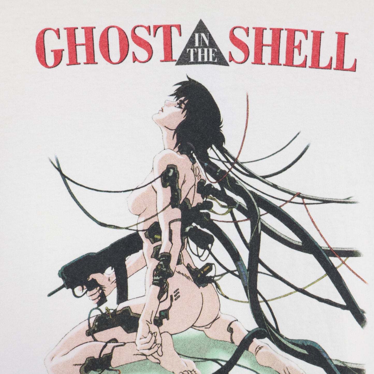 SAINT MICHAEL 【Excellent Condition/Domestic Authentic】SM-YS1-0000-C32 Ghost in the Shell GS_SS TEE / GITS Short Sleeve T-shirt/ Top