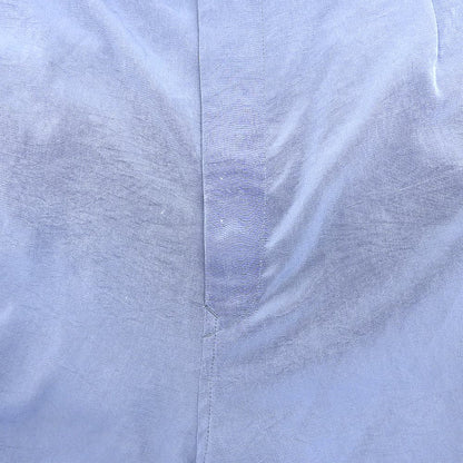 Y's Beautiful CREPE de CHINE High-Waisted Pants Bottoms Women's Blue-Gray 1 YM-P05-500 Bottoms