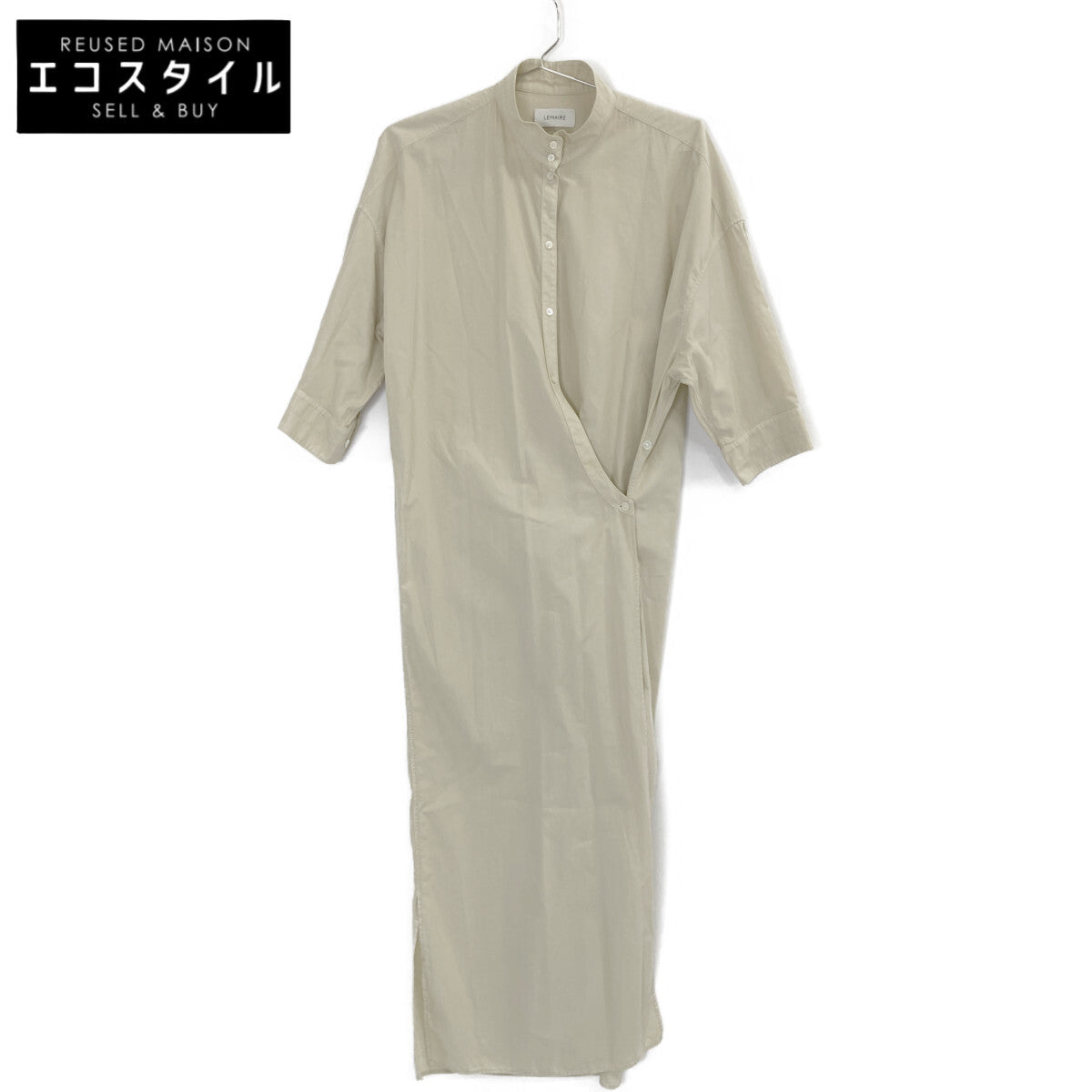 LEMAIRE ルメール SHORT SLEEVE TWISTED DRESS ワンピース