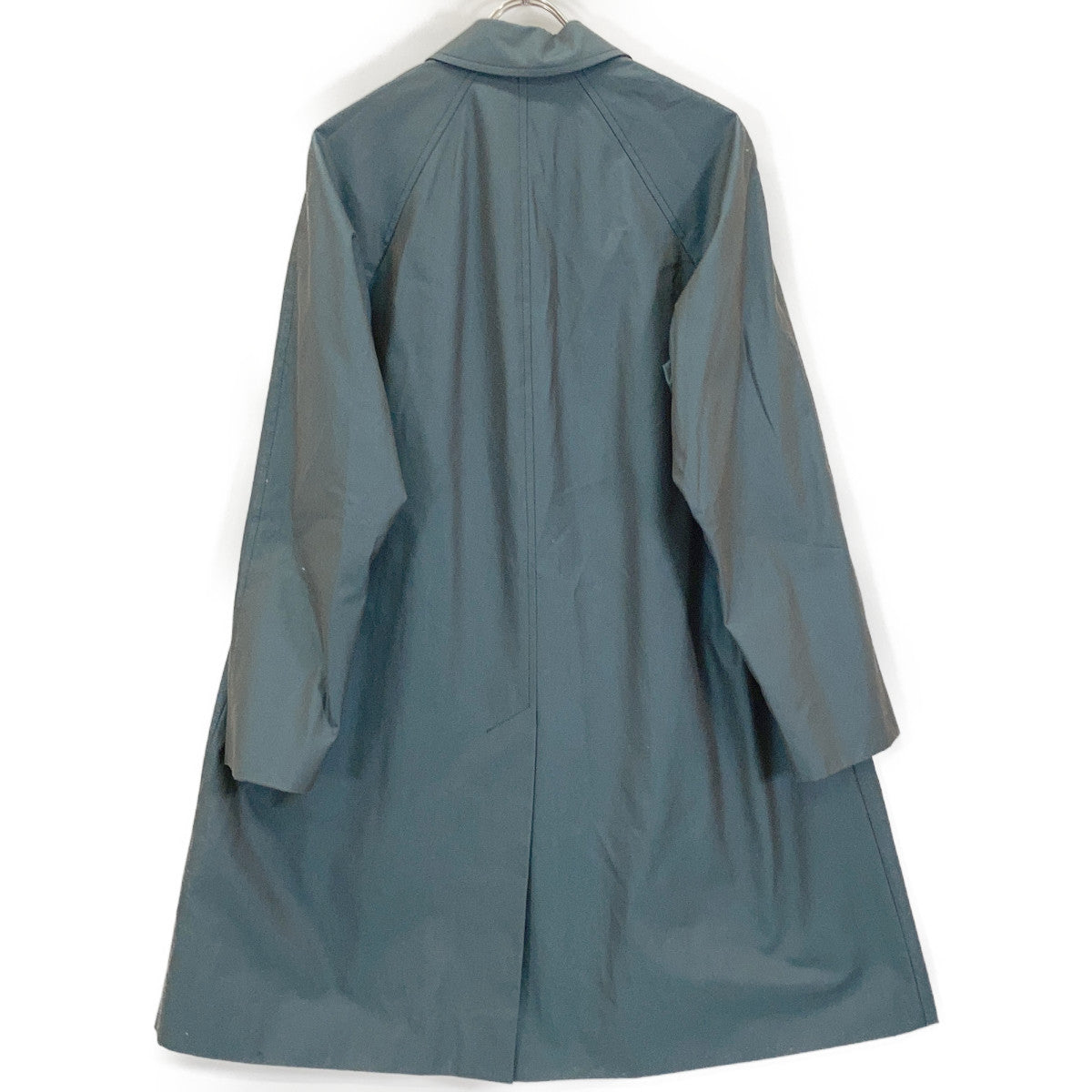 4178 Cotton Gabardine Green Single Coat M Mens