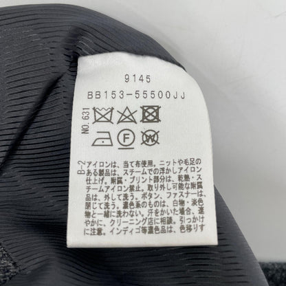 UNTITLED アンタイトル グレー BB153-55500JJ ストライプ ジャンパースカート ワンピース