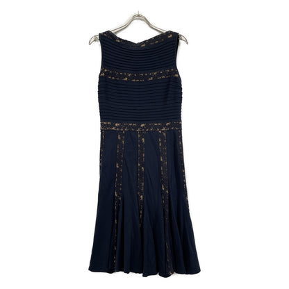 TADASHI SHOJI タダシショージ 6L1246M レース ボーダー ノースリーブ ドレス ワンピース ワンピース