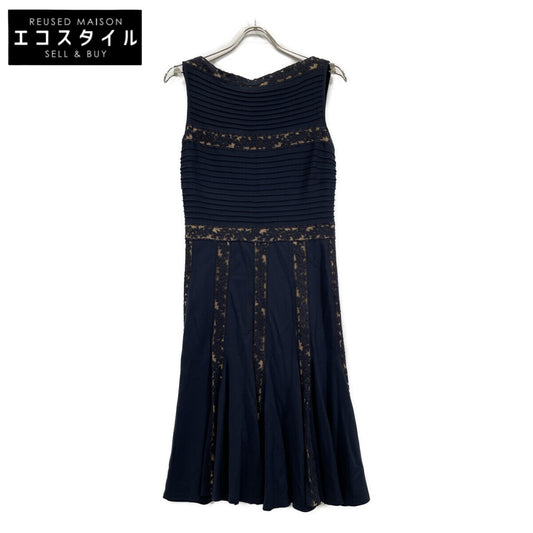 TADASHI SHOJI 6L1246M Lace Border Sleeveless Dress