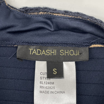 TADASHI SHOJI タダシショージ 6L1246M レース ボーダー ノースリーブ ドレス ワンピース ワンピース
