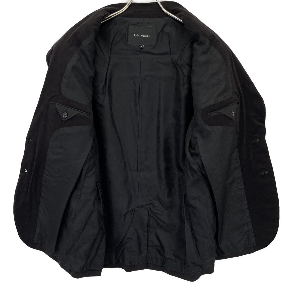 1piu1uguale3 ウノピゥウノウグァーレトレ MRB583 ﾌﾞﾗｯｸ DANDY JKT ﾀﾞﾝﾃﾞｨｰｼﾞｬｹｯﾄ ジャケット 7