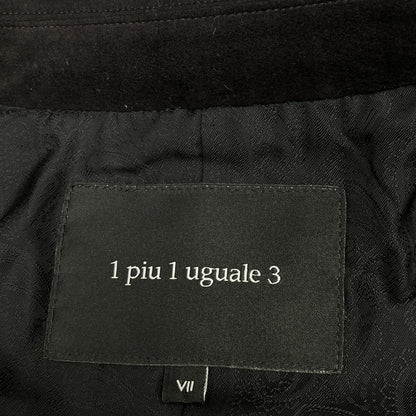 1piu1uguale3 ウノピゥウノウグァーレトレ MRB583 ﾌﾞﾗｯｸ DANDY JKT ﾀﾞﾝﾃﾞｨｰｼﾞｬｹｯﾄ ジャケット 7