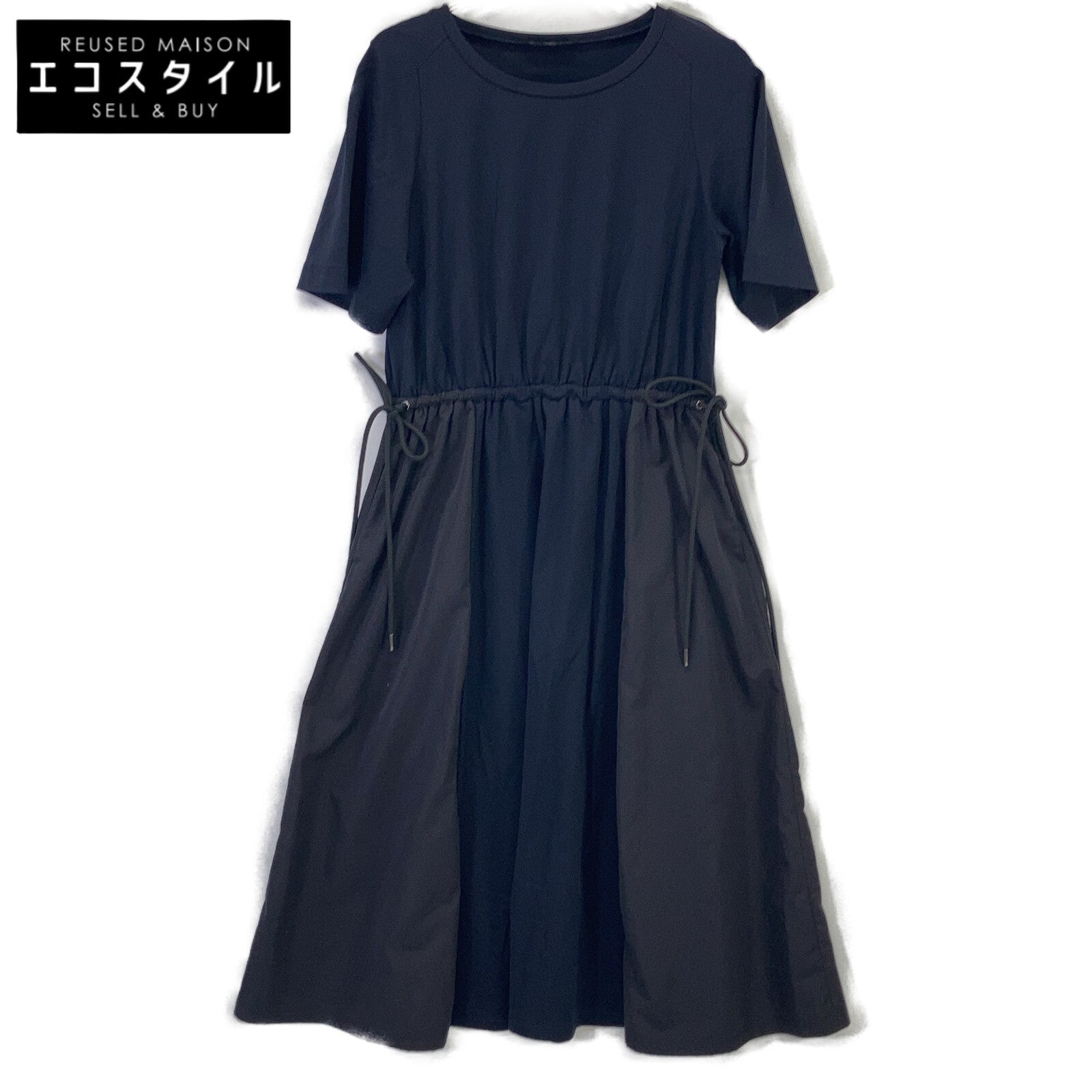 UNTITLED アンタイトル BC153-56602JJ ﾈｲﾋﾞｰ ﾚｰﾖﾝ 半袖ﾜﾝﾋﾟｰｽ ワンピース 2