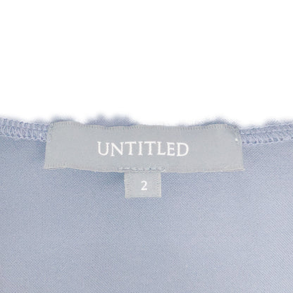UNTITLED アンタイトル BC153-56602JJ ﾈｲﾋﾞｰ ﾚｰﾖﾝ 半袖ﾜﾝﾋﾟｰｽ ワンピース 2