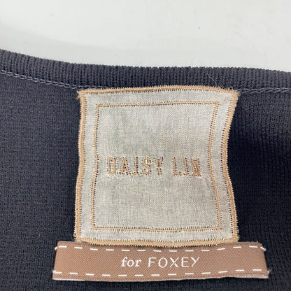 DAISY LIN 黛西琳 31241 打褶荷叶边无袖针织连衣裙 38