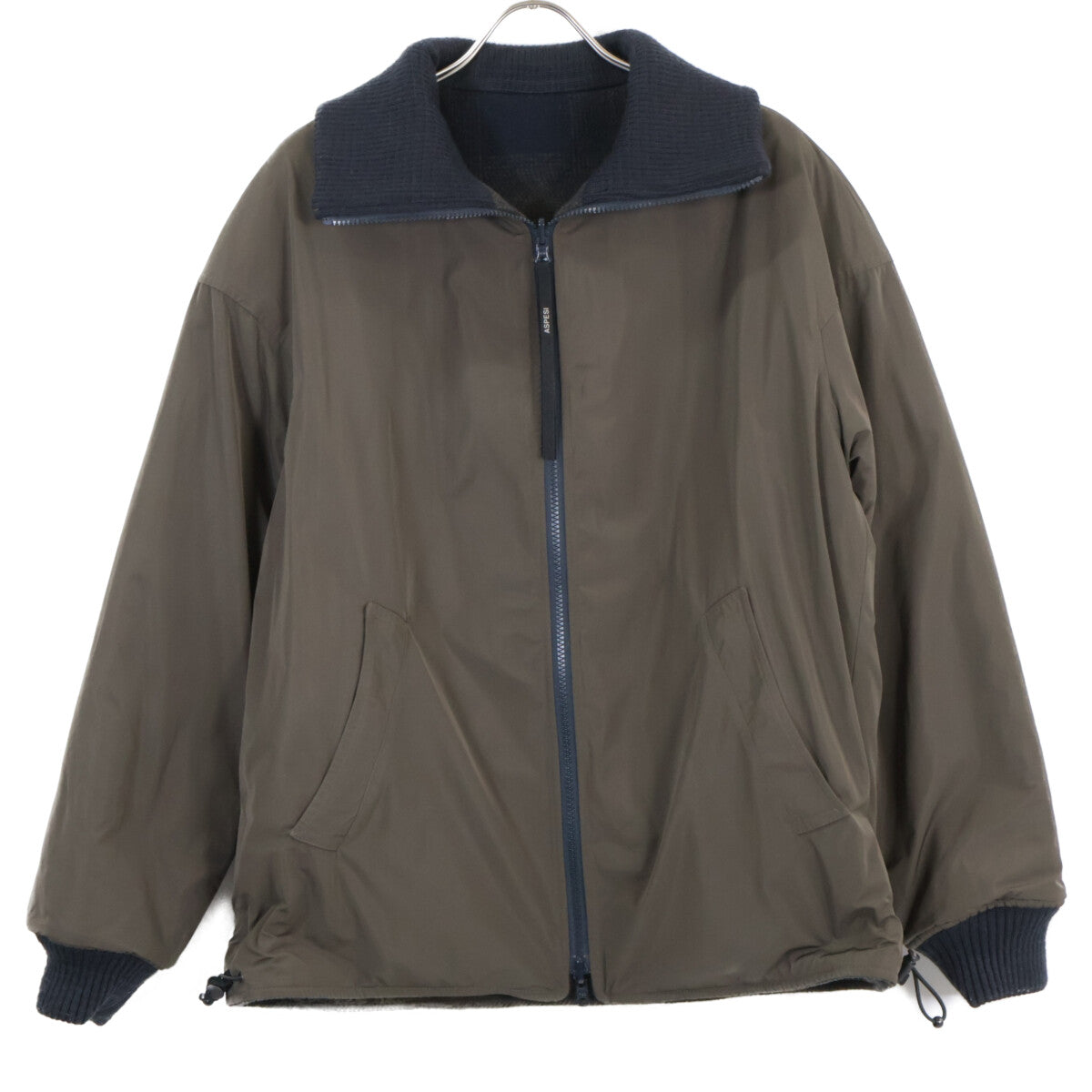 KHAKI x NAVY W1A CG47 L669 Reversible Bomber Jacket M Men's