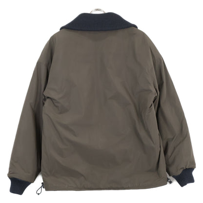 ASPESI Khaki×Navy W1A CG47 L669 Reversible Bomber Jacket Jacket