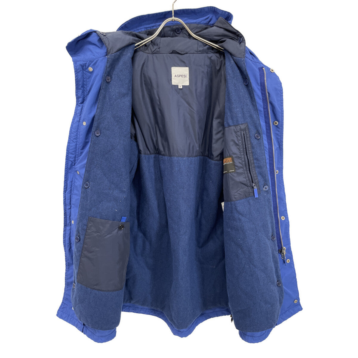 ASPESI ASPESI blue 04924I0I451024 mod coat with Thermore liner coat