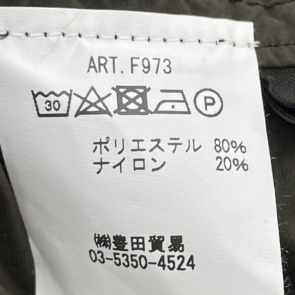 棕色 F973 尼龙 M-51 派克大衣 XS 男式