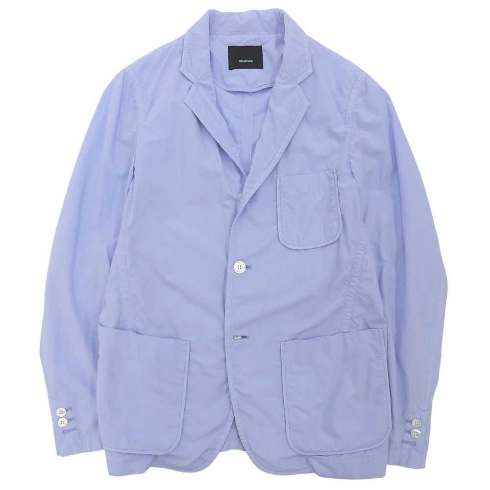 08SIRCUS 08サーカス コットン テーラードジャケット メンズ ライトブルー 2/48 15SM-JK12 ジャケット 2/48