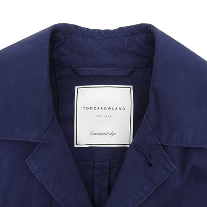 TOMORROWLAND Tomorrowland garment-dyed cotton tailored jacket jacket men's navy S 63085408034 25AW jacket