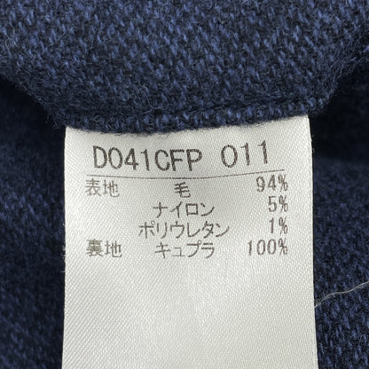 【+】海军蓝 D041CFP011 羊毛法兰绒 长裤 L 男士