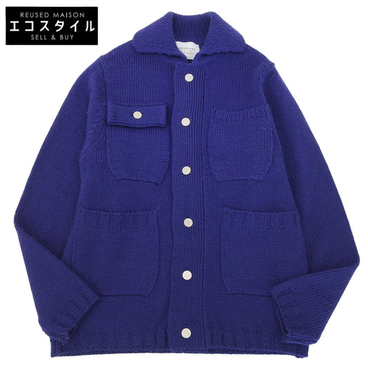 TOMORROWLAND Tricot Highland Wool Knit Blouson Top Men's Navy M 63024502024 24AW Top M Men's