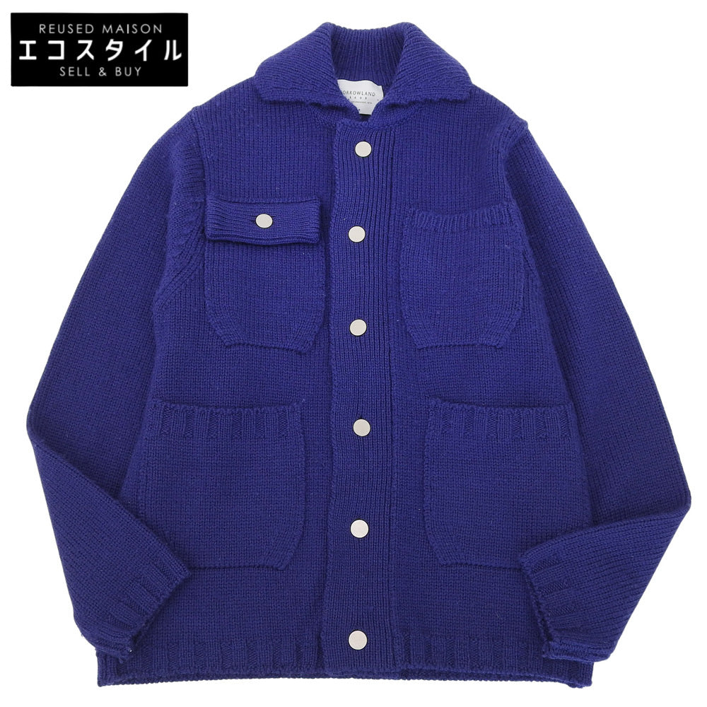 TOMORROWLAND トゥモローランド TOMORROWLAND tricot ハイランドウール ニットブルゾン トップス メンズ ネイビー M 63024502024 24AW トップス