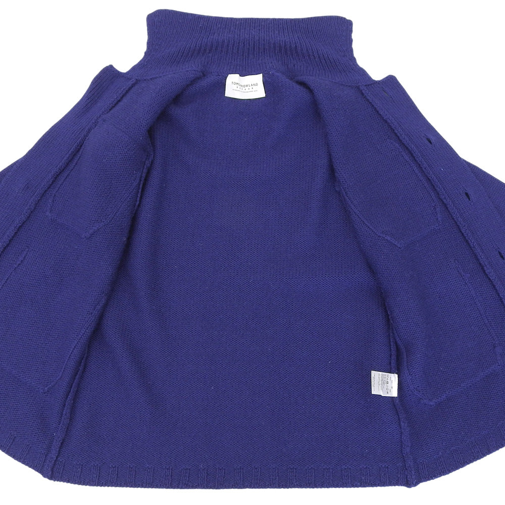 TOMORROWLAND トゥモローランド TOMORROWLAND tricot ハイランドウール ニットブルゾン トップス メンズ ネイビー M 63024502024 24AW トップス