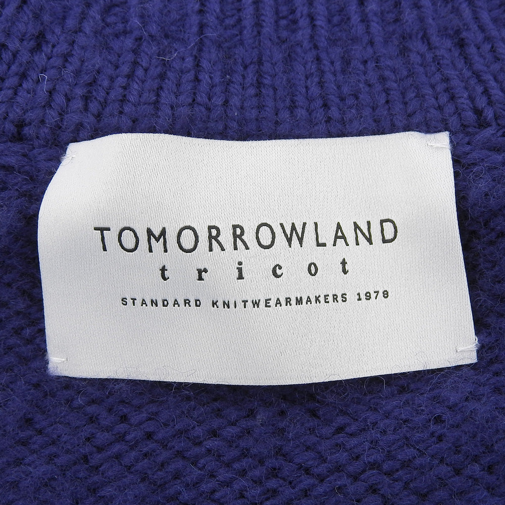 TOMORROWLAND トゥモローランド TOMORROWLAND tricot ハイランドウール ニットブルゾン トップス メンズ ネイビー M 63024502024 24AW トップス
