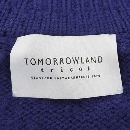 TOMORROWLAND トゥモローランド TOMORROWLAND tricot ハイランドウール ニットブルゾン トップス メンズ ネイビー M 63024502024 24AW トップス