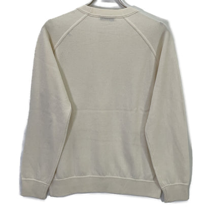 FILIPPO DE LAURENTIIS Ivory 100% Cashmere Crew Neck Knit Top 50