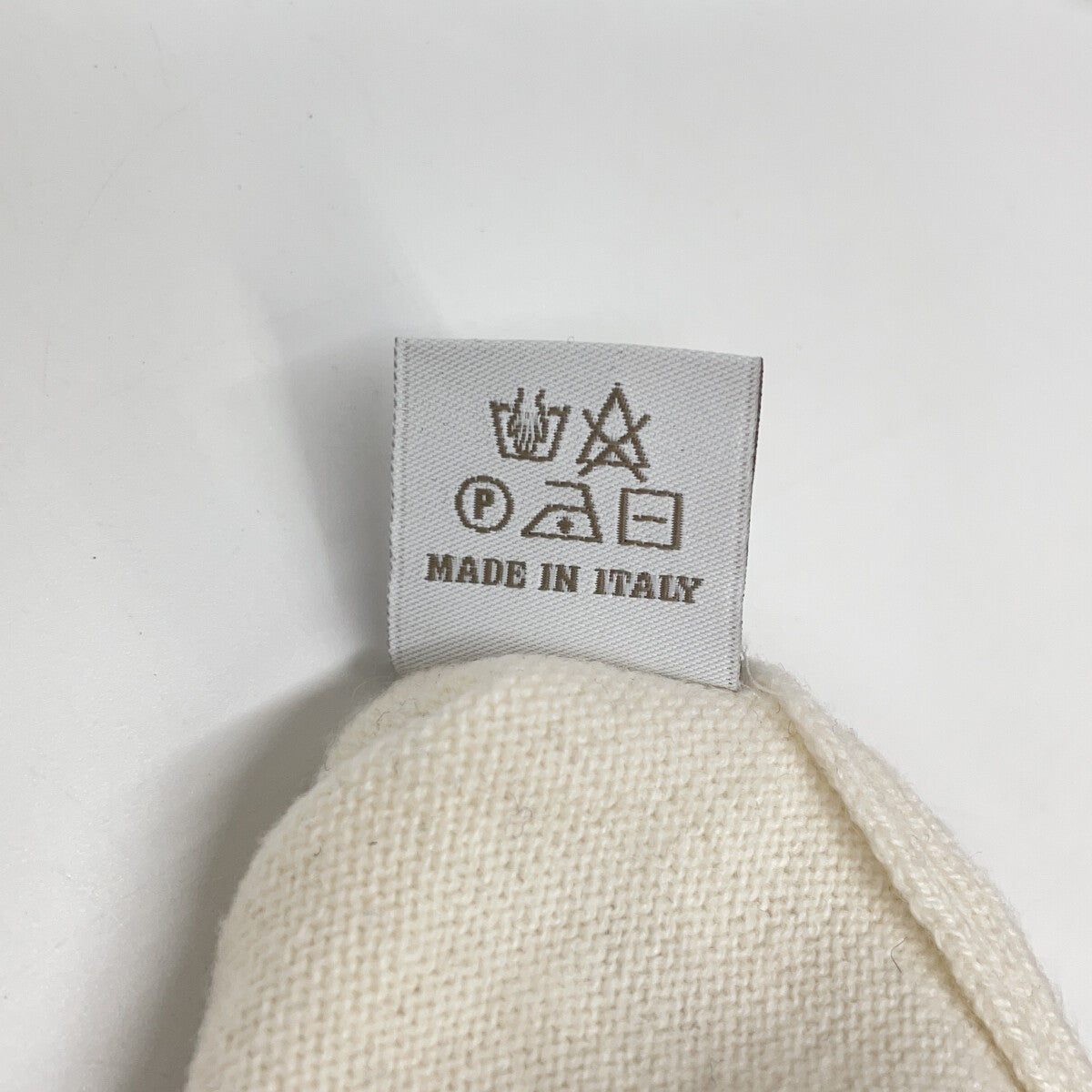 FILIPPO DE LAURENTIIS Ivory 100% Cashmere Crew Neck Knit Top 50