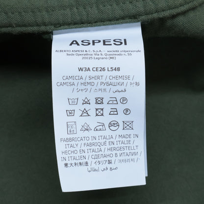 GREEN W3A CE26 L548 COTTON FLANNEL SHIRT JACKET Jacket M Men's