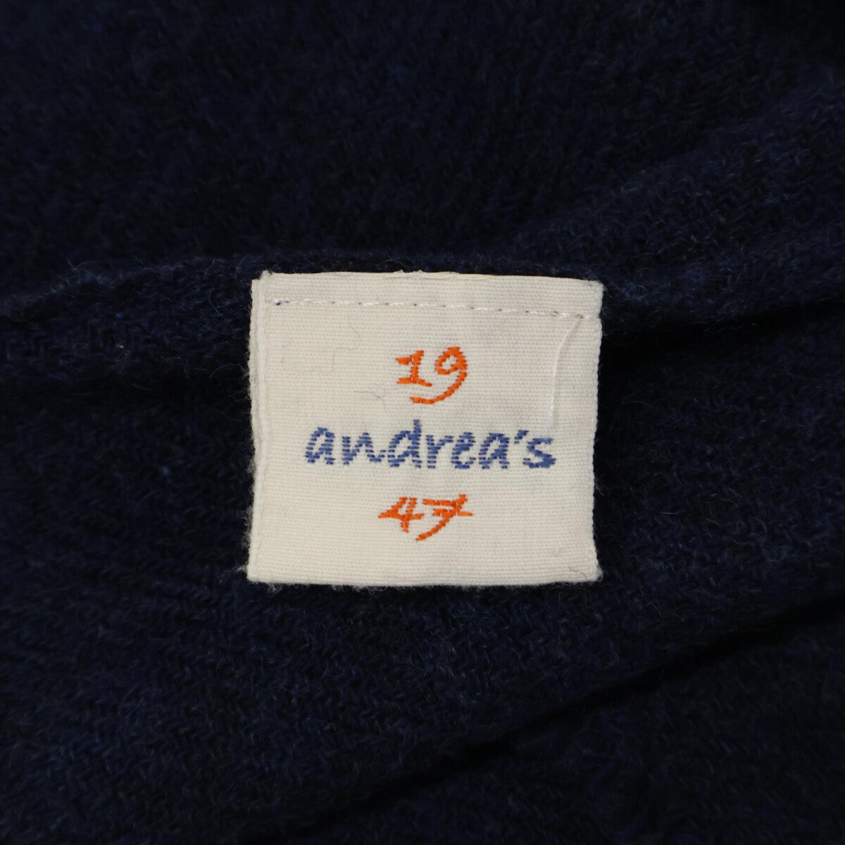 19 andrea's 47 アンドレアズ ディチャノーヴェ クアランタセッテ カシミヤ ストール