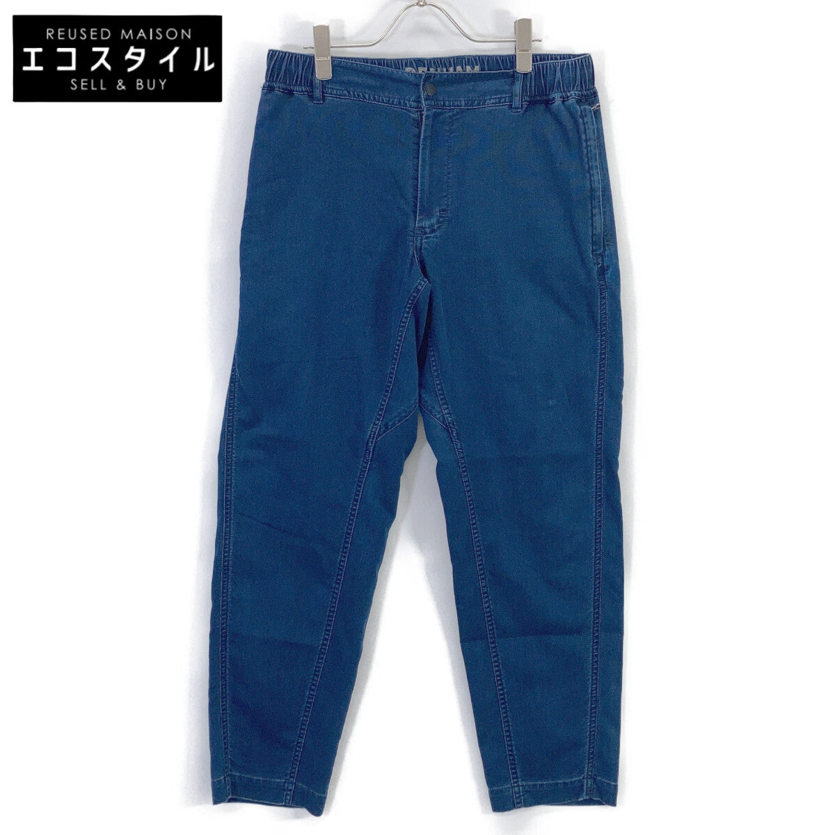 DENHAM 01-23-02-10-040 Indigo Straight Denim Pants Bottoms S