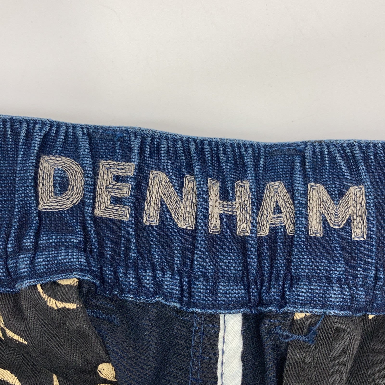 DENHAM 01-23-02-10-040 Indigo Straight Denim Pants Bottoms S